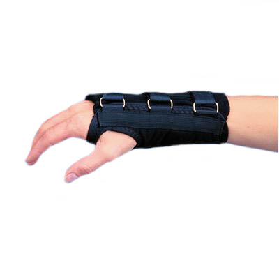 Rolyan D-Ring Right Wrist Brace Teal Brace with Straps and D-Ring Connectors to Secure and Stabilize Hands and Wrists Size X-Large Fits Wrists Over 8.75 7.75 Regular Length Support 79283 Size X-Large Fits Wrists Over 8.75 7.75 Regular Length Support 